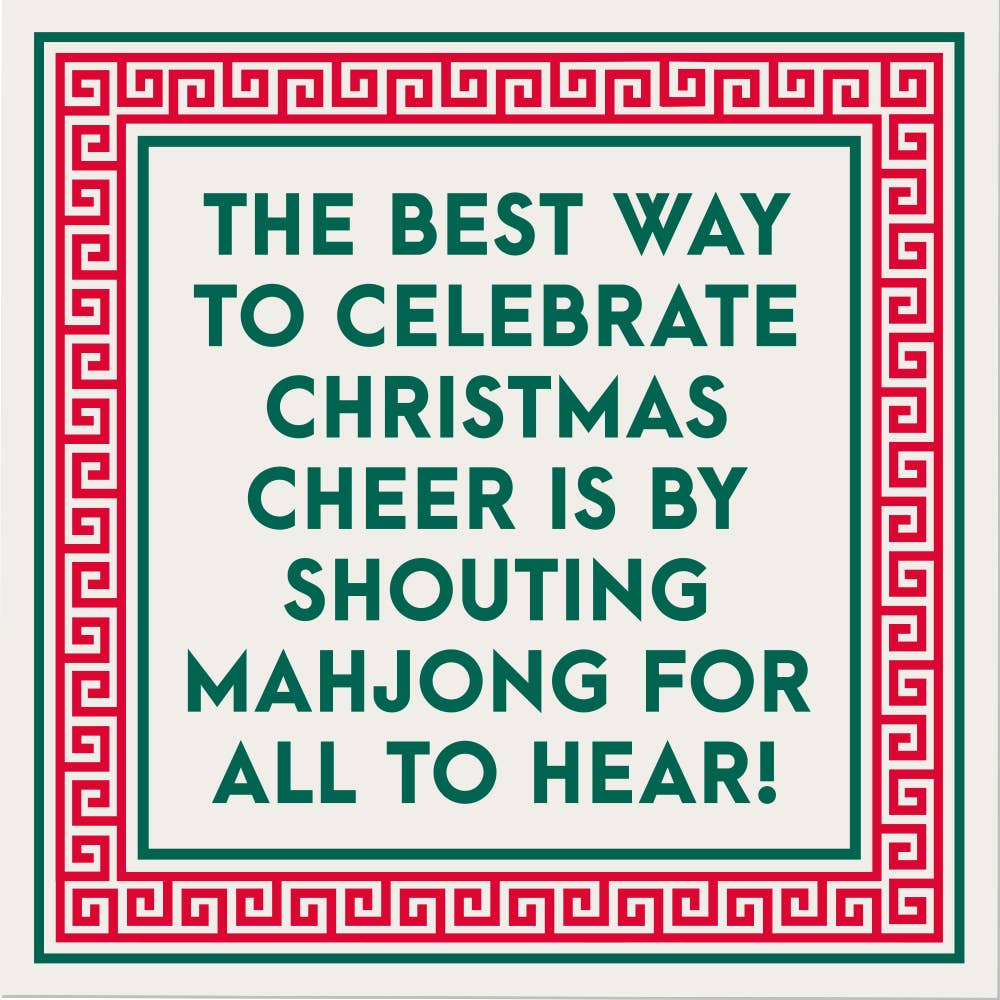 Napkins | Shouting Mahjong- Holiday