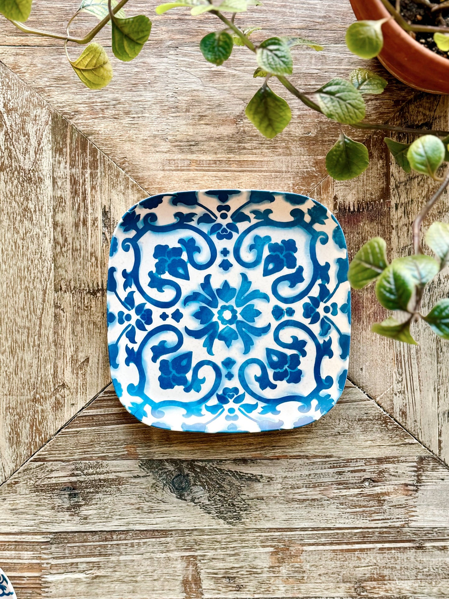 Patina Vie Libson Bamboo Salad Plate, S/4
