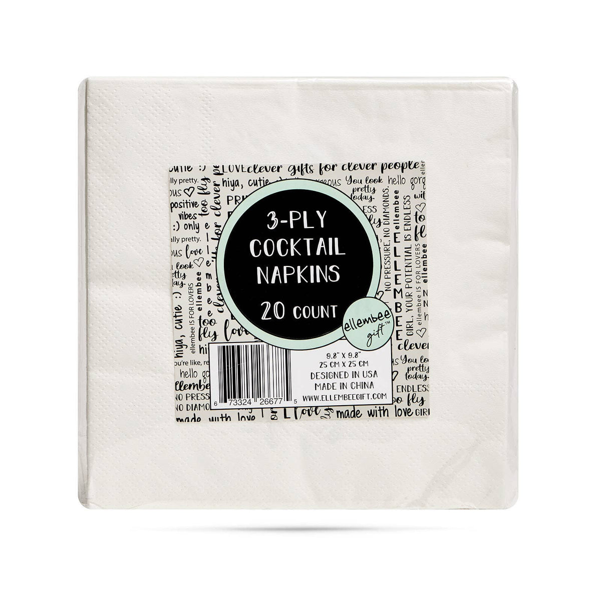 Cocktail Napkins - "I Love Board Games…" - Wh - 20 Pk