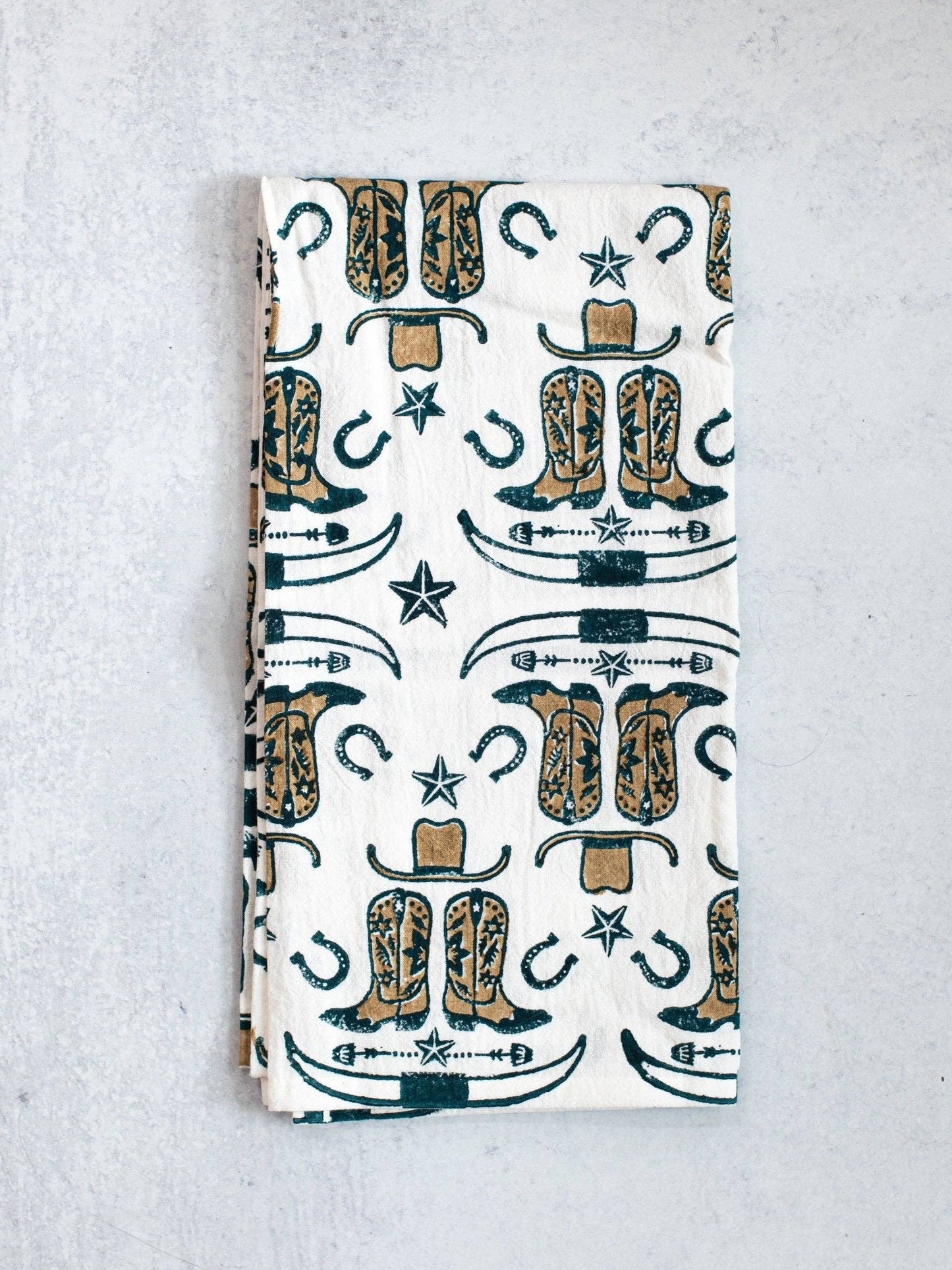Tea Towel Set - Howdy Cowgirl, Midnight