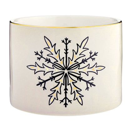 Gold Holiday Dip Bowls Book Box - Ho Ho Ho