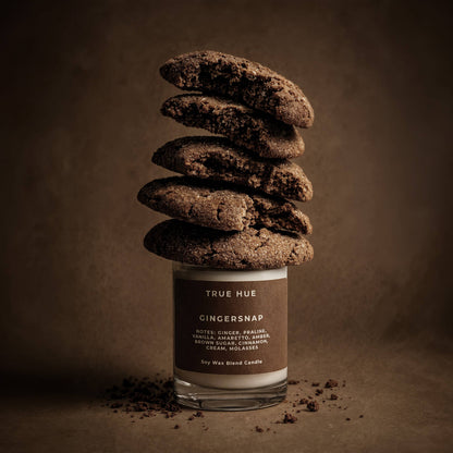 True Hue - Gingersnap Mini Candle - FALL / HOLIDAY