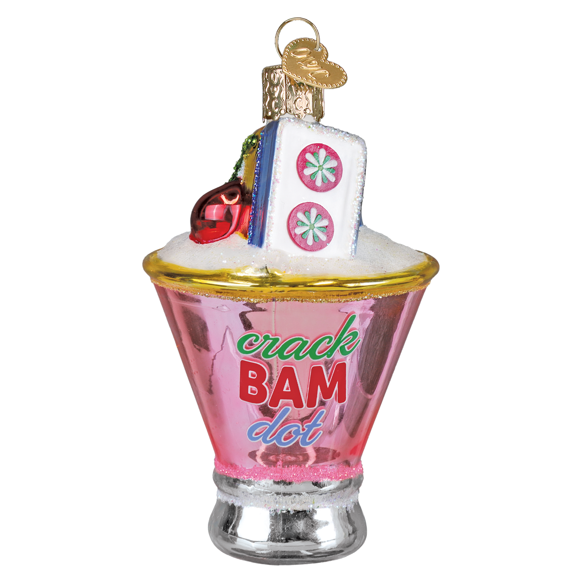 Old World Christmas - Mahjong Mixer Ornament