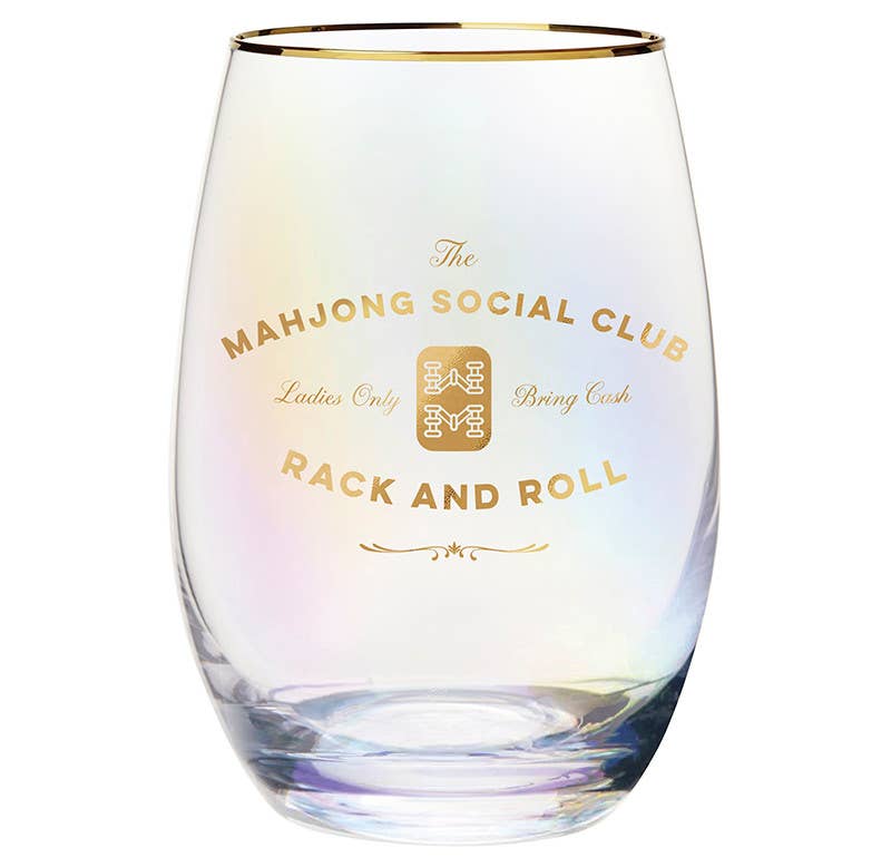 Mahjong Social Club: 17oz, 4.5" H