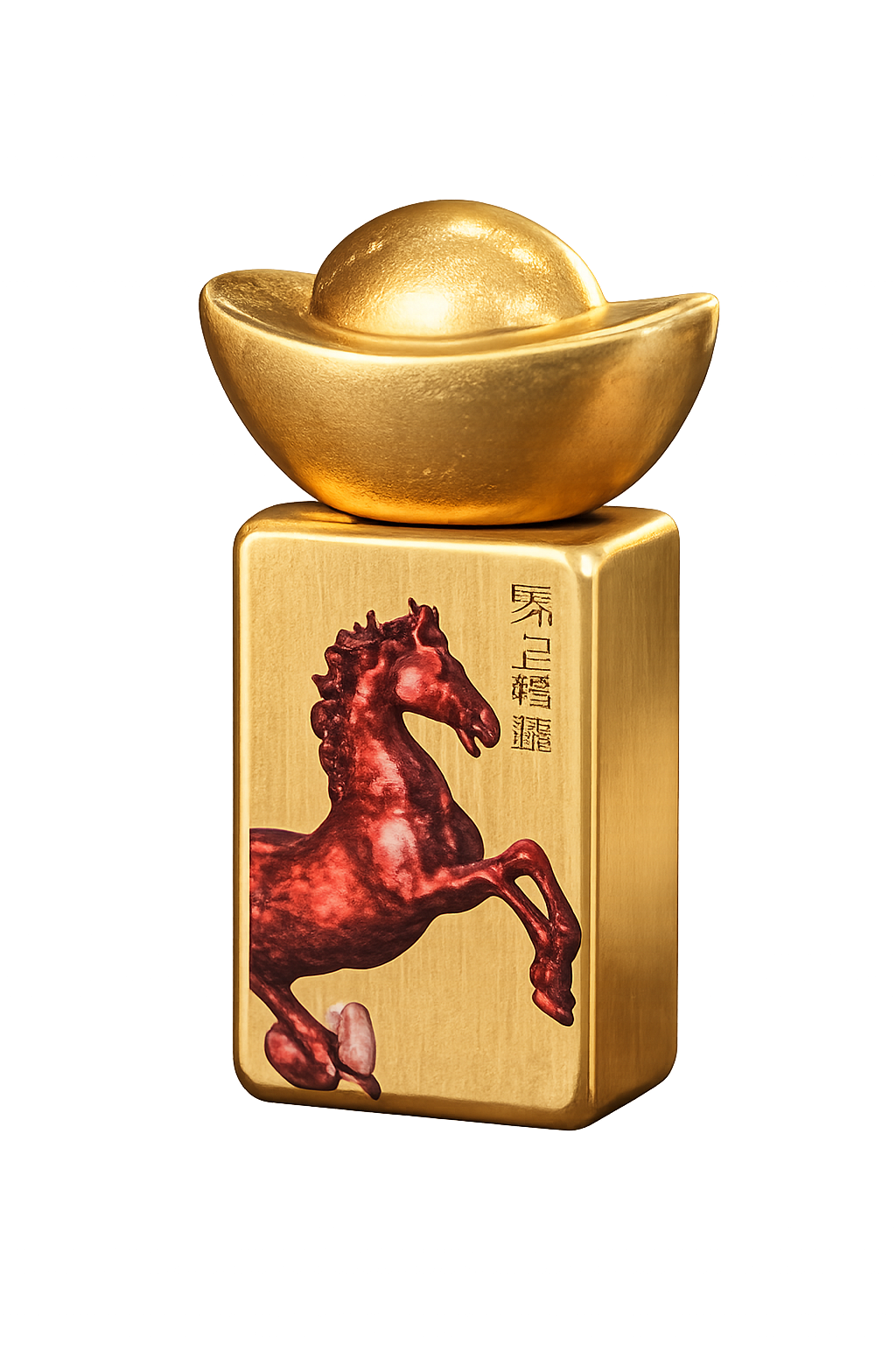 Year of the Horse Prosperity Mahjong Tile and Spinner