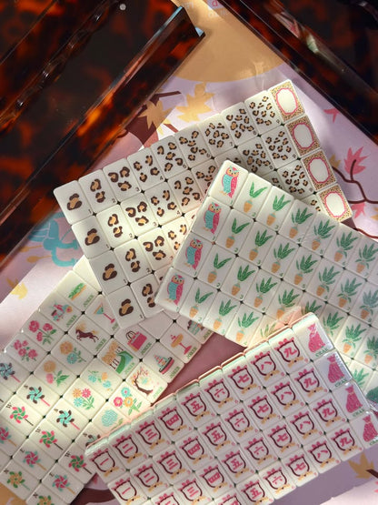Autumn Reverie Mahjong Tiles