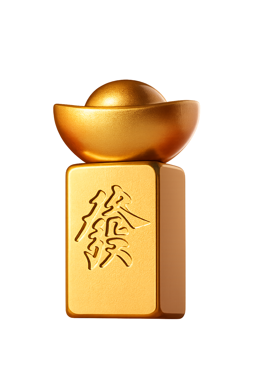 Prosperity Mahjong Brass Tile - Spinner