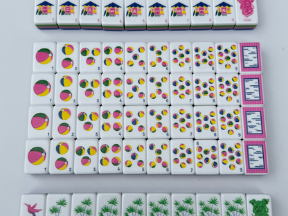 Summer Solstice Mahjong Tiles