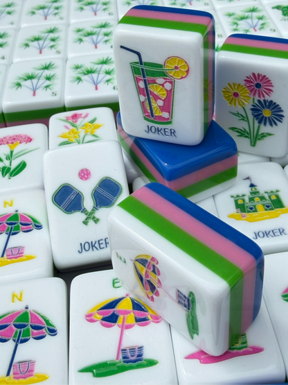 Summer Solstice Mahjong Tiles