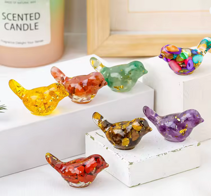 Crystal Mahjong Birdie White