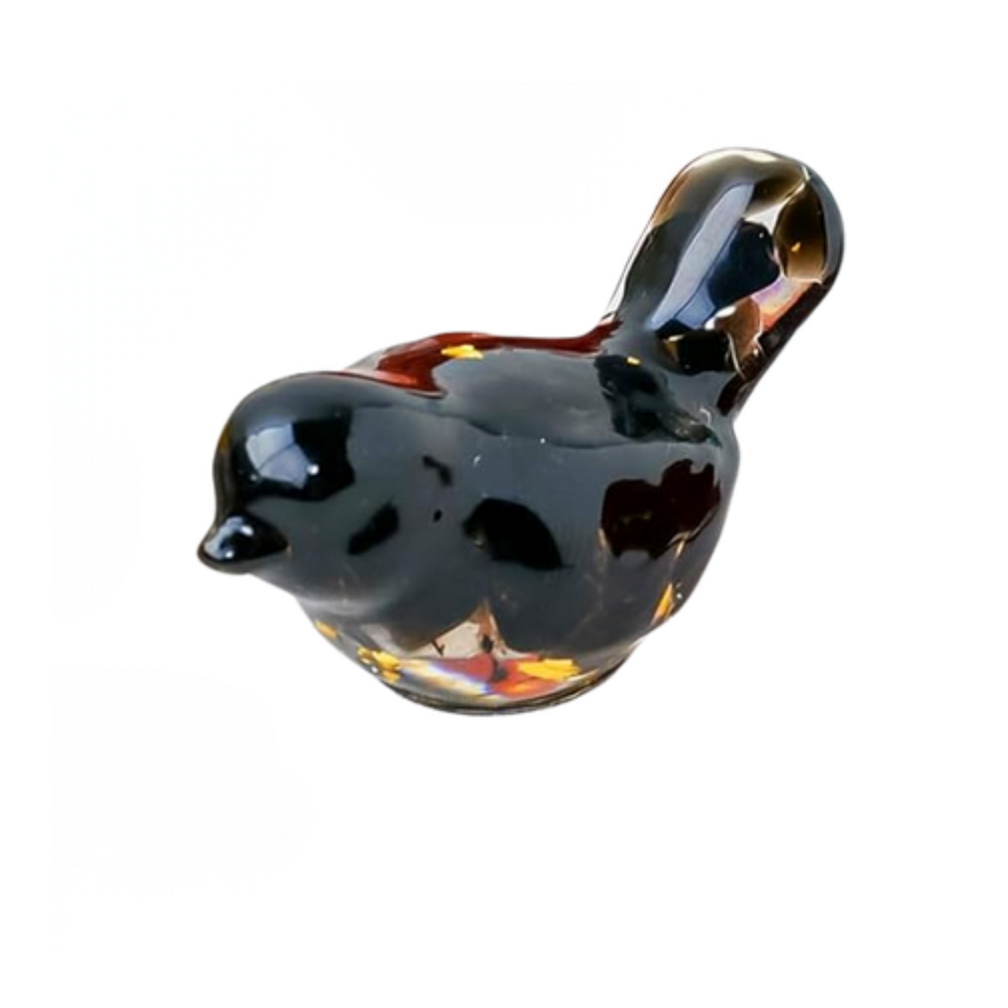 Crystal Mahjong Birdie Obsidian