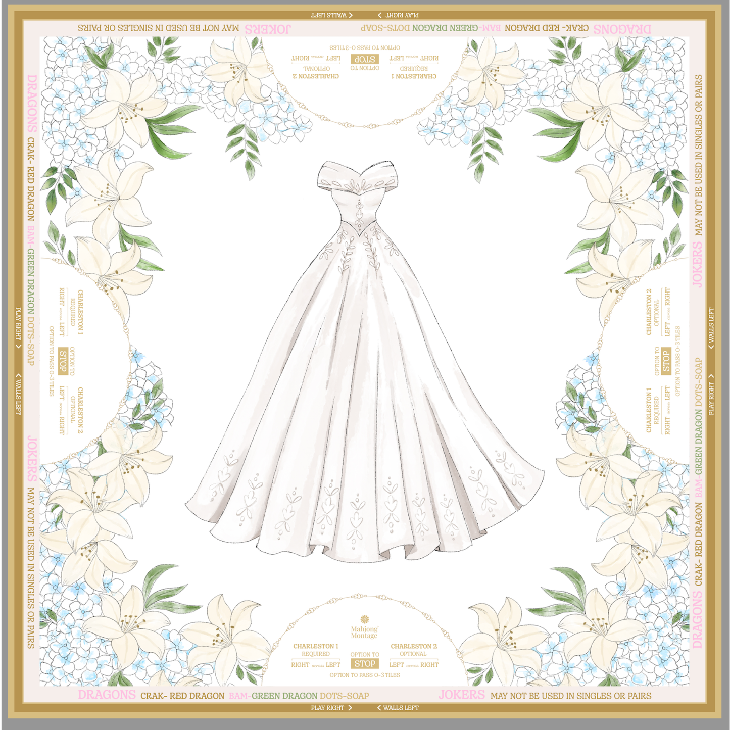 Ever After - Mahjong Mat - Pre order for October
