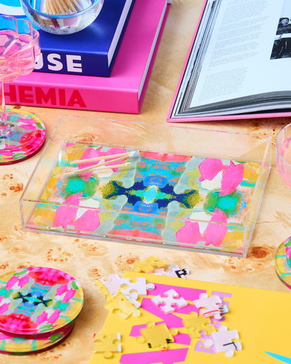 Tart By Taylor - Pink Paradise Small Tray | Laura Park Designs x Tart