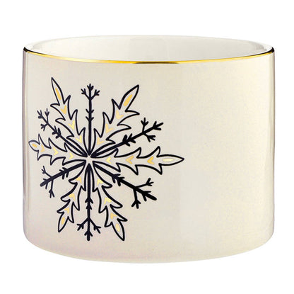 Gold Holiday Dip Bowls Book Box - Ho Ho Ho