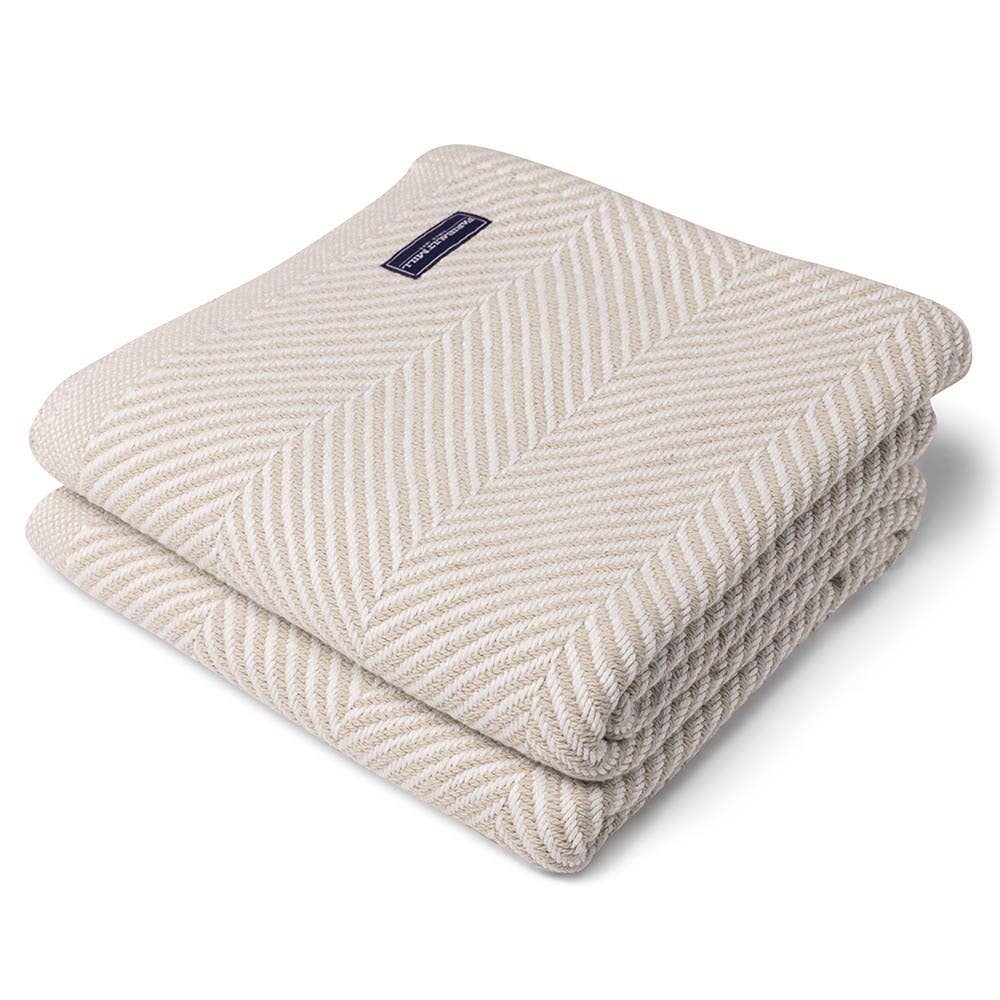 Monhegan Cotton Throw Without Fringe
