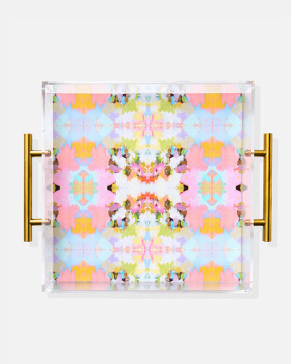 Tart By Taylor - Brooks Avenue Pink (Laura Park Designs) Acrylic Large Tray