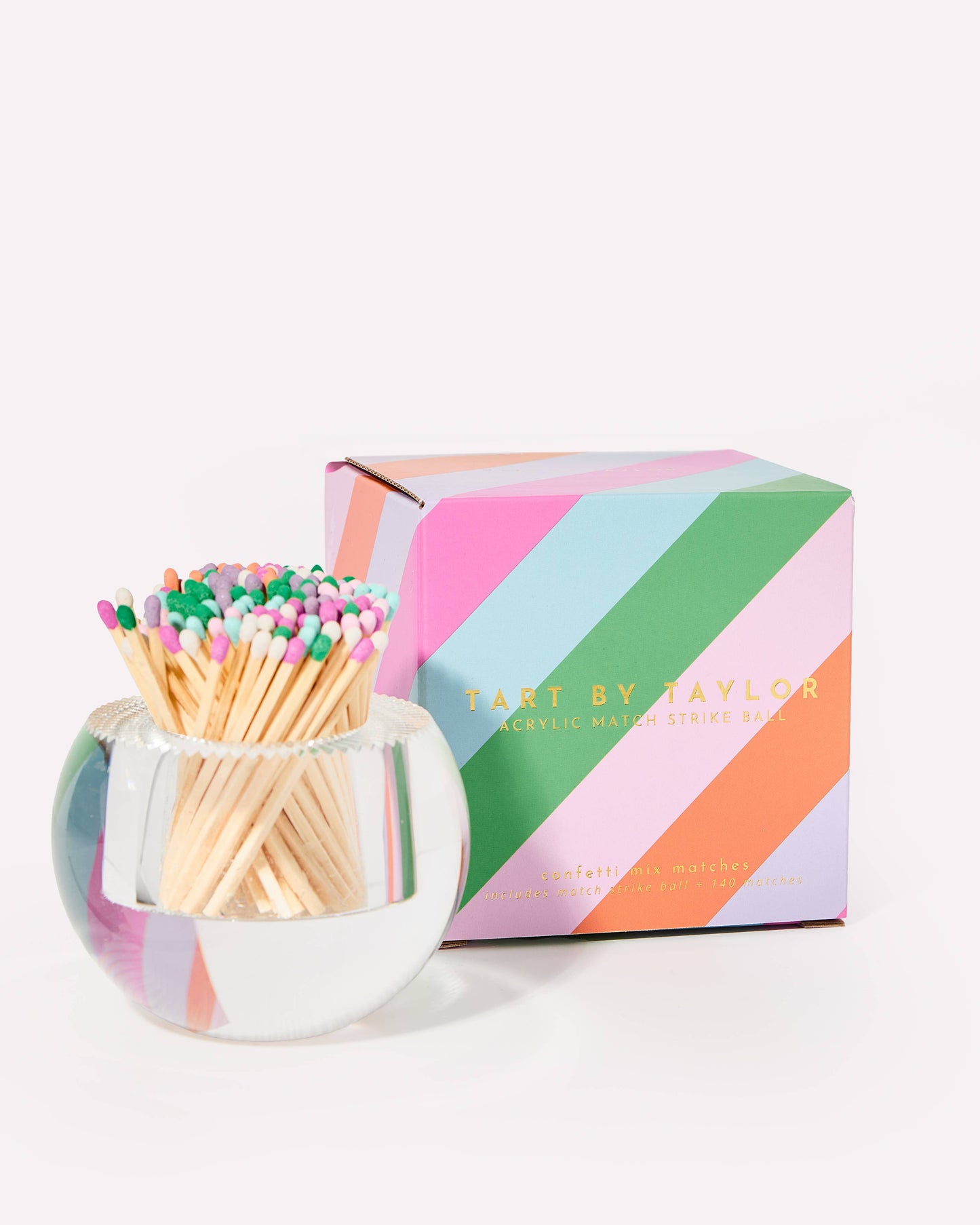 Tart By Taylor - Round Match Striker - Confetti Matches