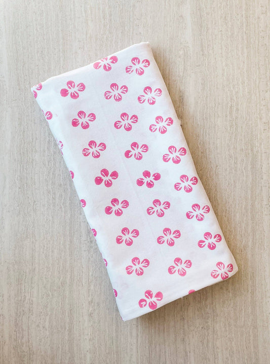 Mended - Table Throw - Dogwood, Pink
