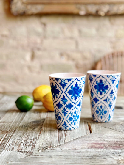Patina Vie Libson Bamboo Tumbler, S/4
