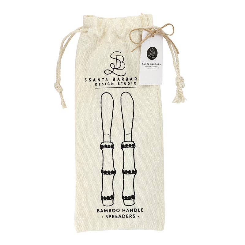 Bamboo Handle Spreaders - Set of 2 Santa Barbara Design Studio by Creative Brands