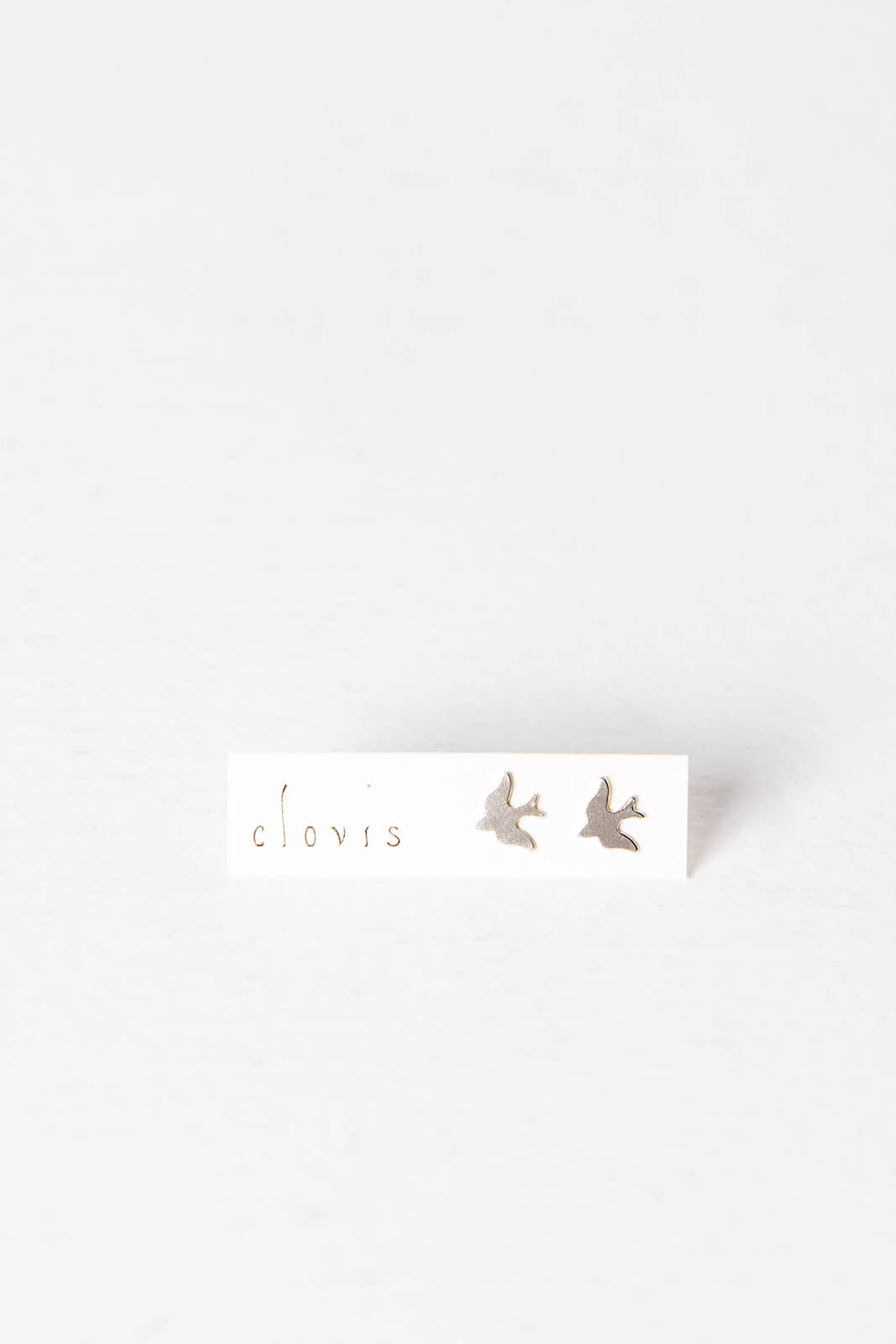 Tiny Sparrow Stud Earrings