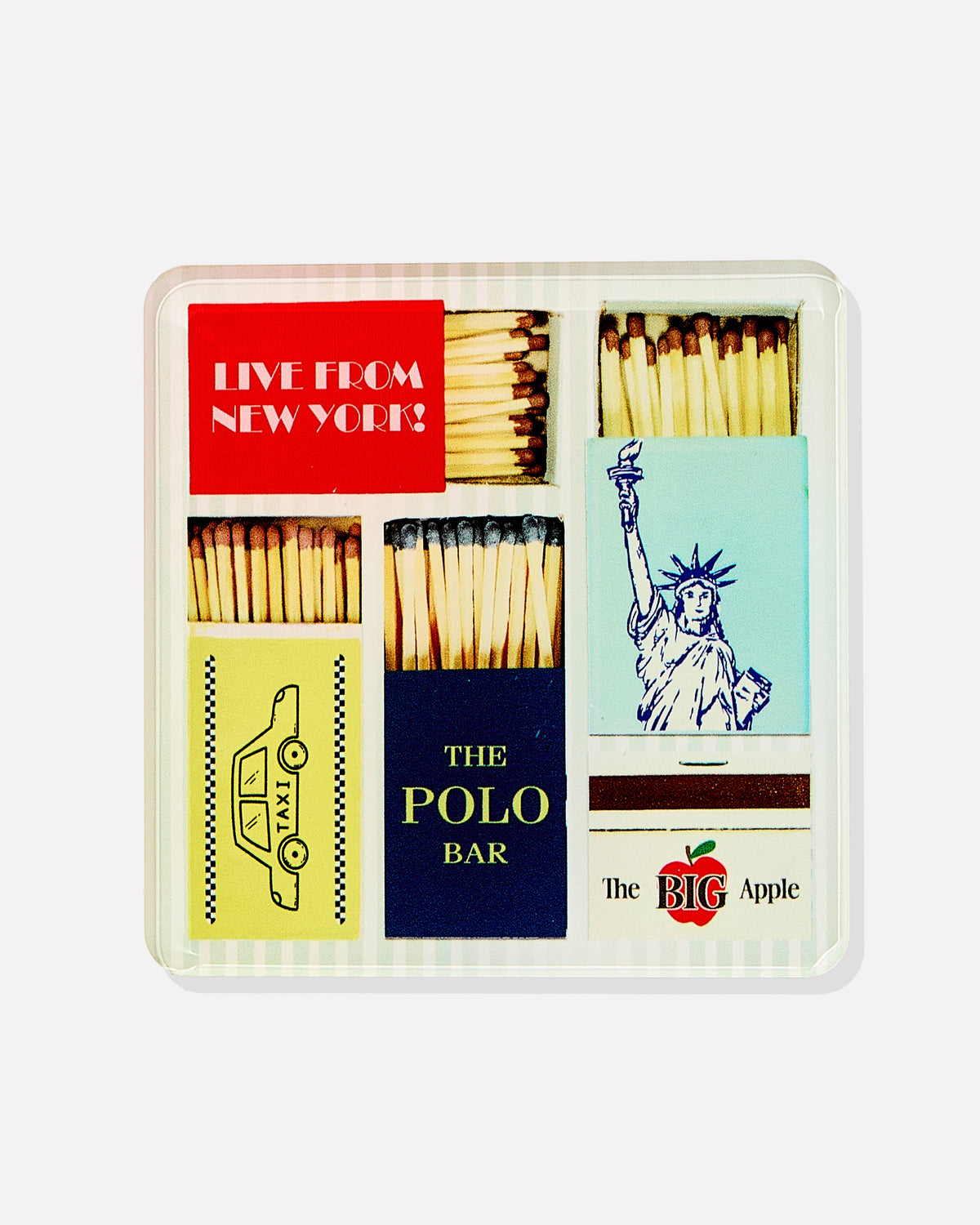 Tart By Taylor - New York Matchbook Coasters: Individual Coaster