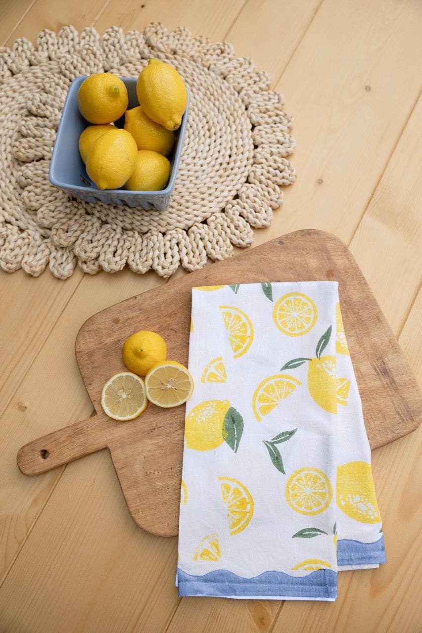 Lemon Tea Towel