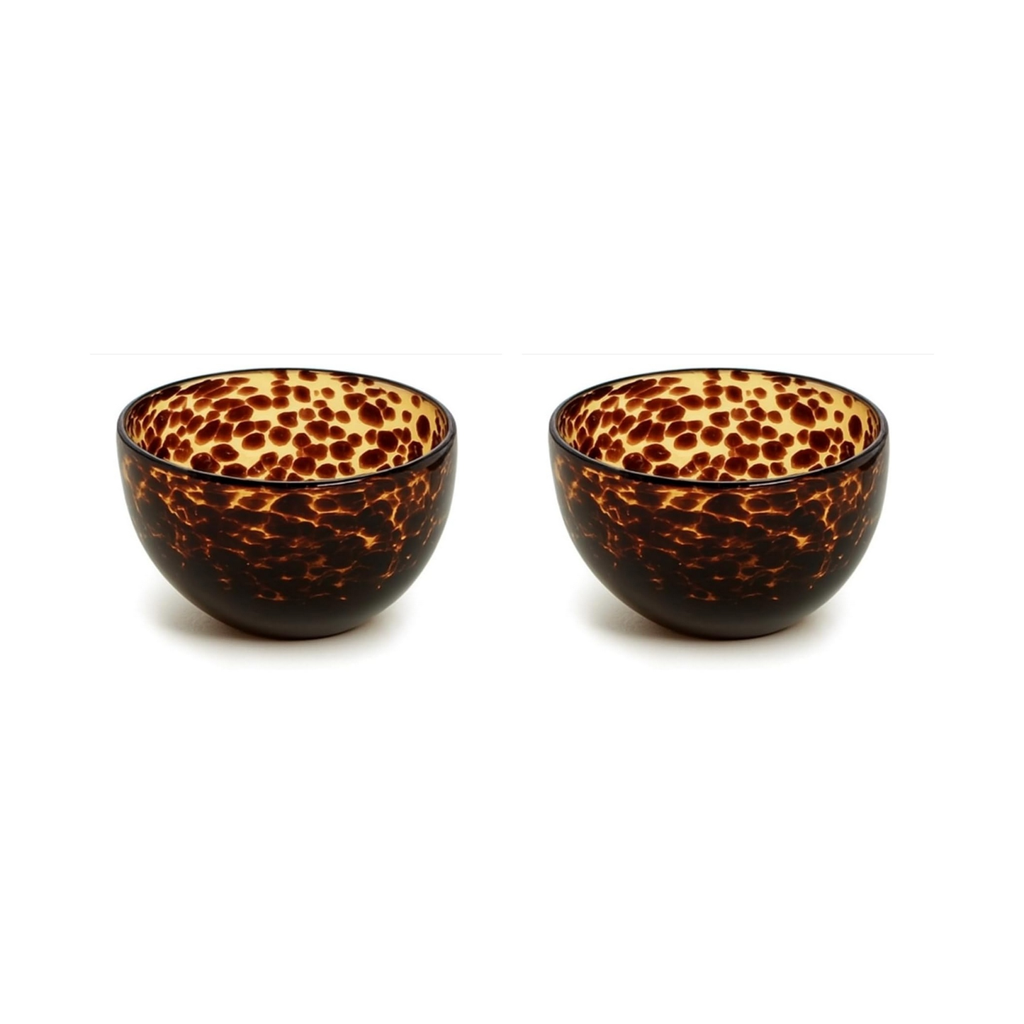 Tortoise Tidbit Bowls - 2 piece