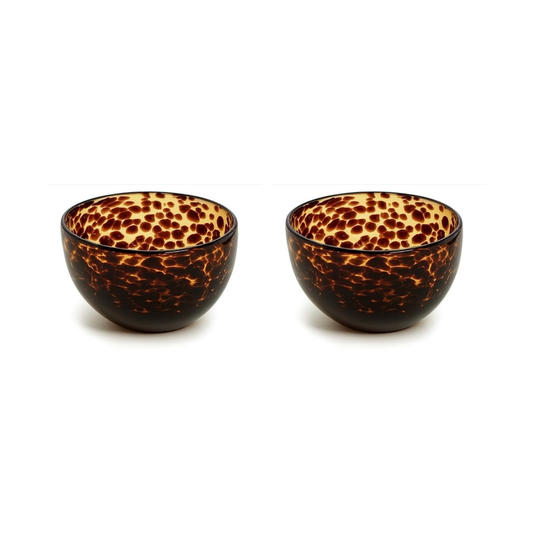 Tortoise Tidbit Bowls - 2 piece