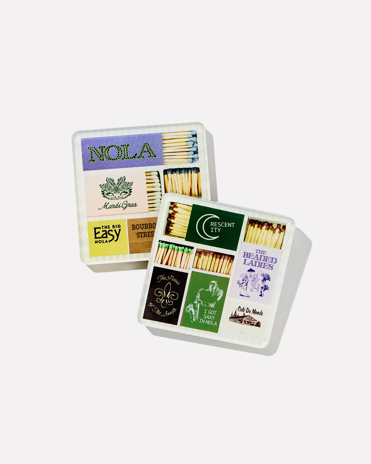 Tart By Taylor - New Orleans Matchbook Coasters: Individual Coaster