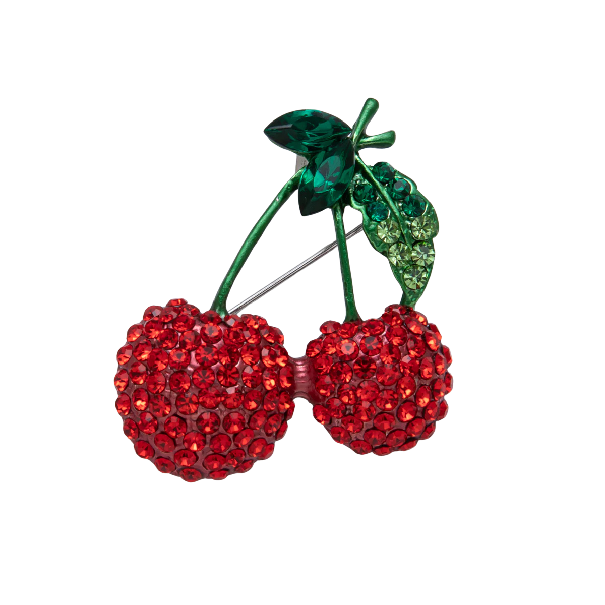 Red Cherry Fruit Pin Brooch BH-21BH093