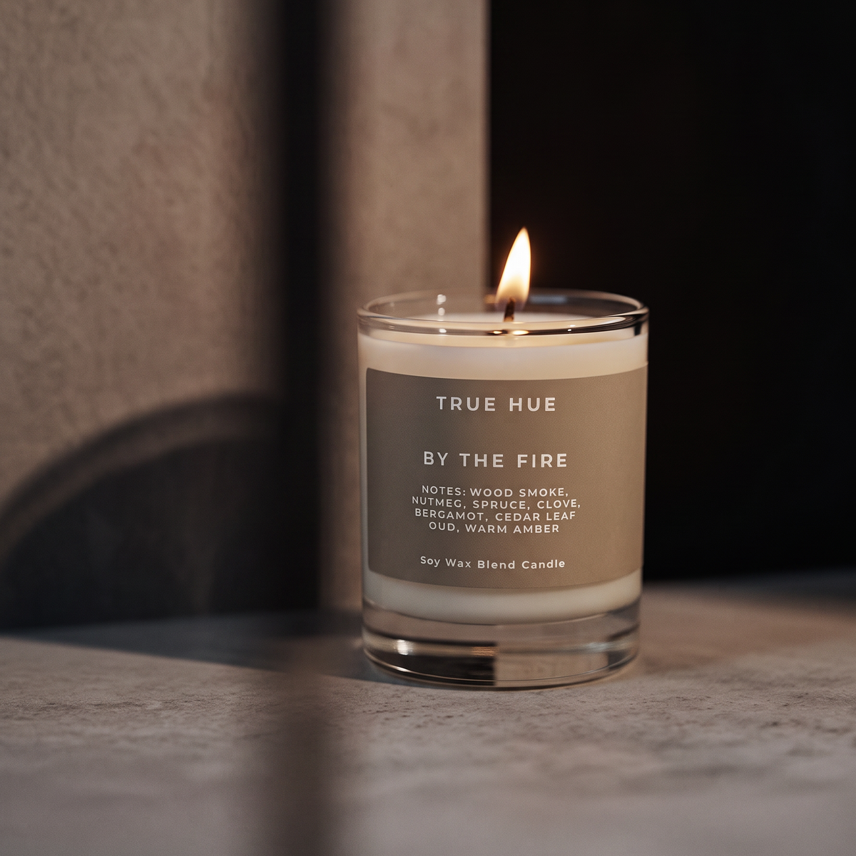 True Hue - By The Fire Mini Candle - FALL / HOLIDAY