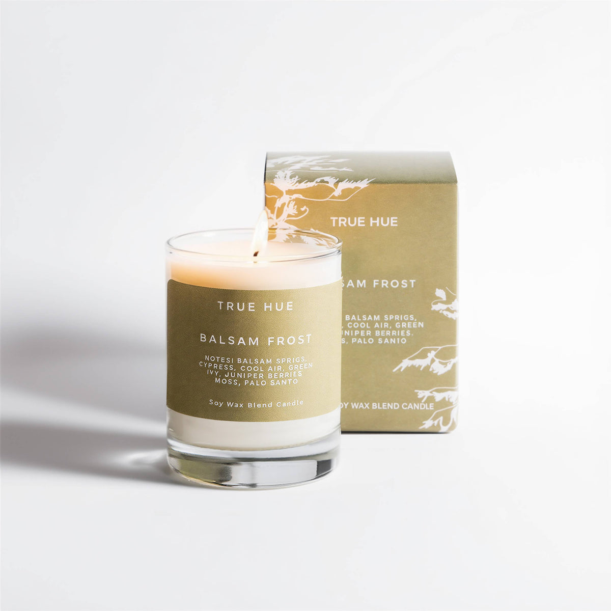True Hue - Balsam Frost Mini Candle - FALL / HOLIDAY