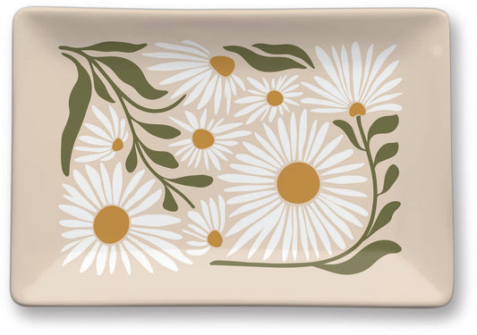 Lady Jayne - PORCELAIN TRAY FLOWER MARKET DAISY
