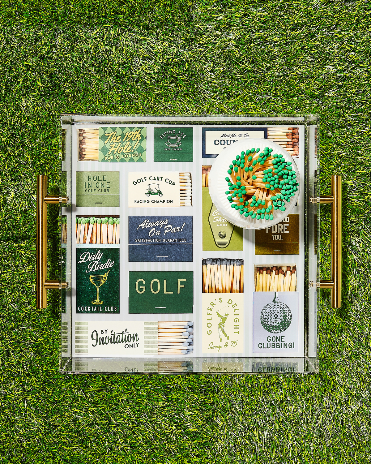 Tart By Taylor - Golf Matchbook Large Tray