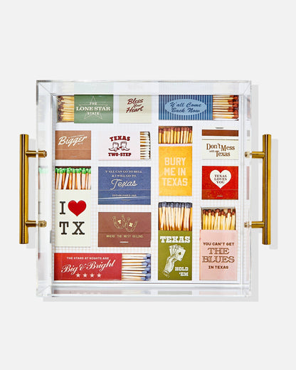 Tart By Taylor - Texas Matchbook Large Tray