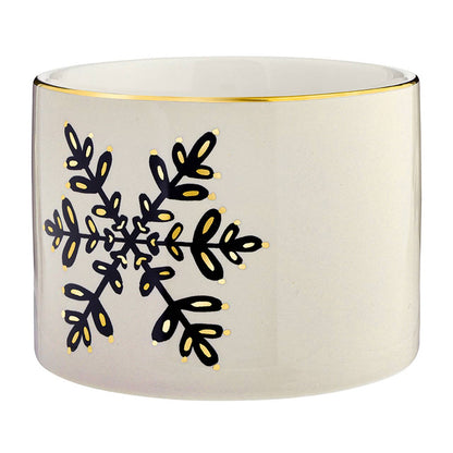 Gold Holiday Dip Bowls Book Box - Ho Ho Ho