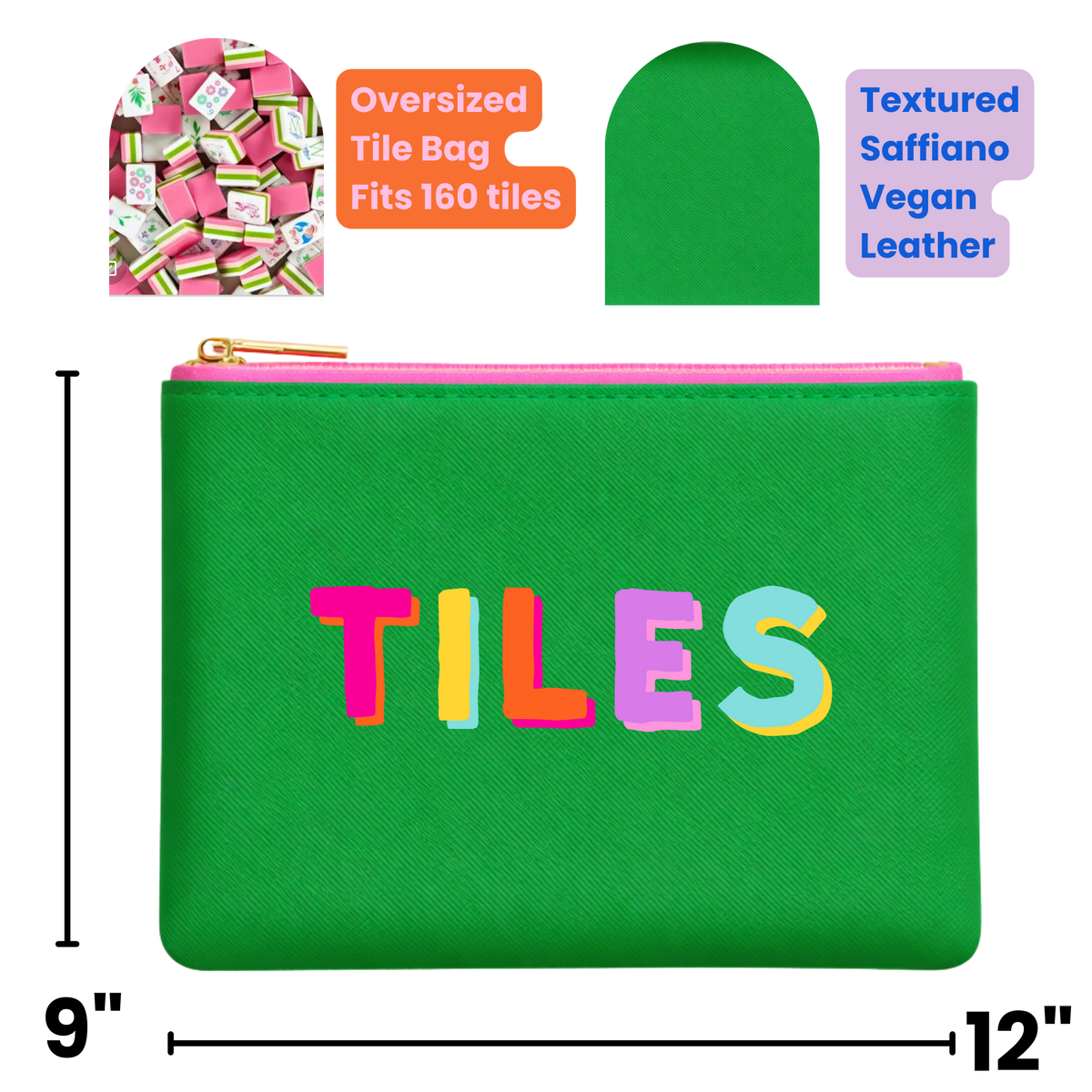Mahjong Tile Pink