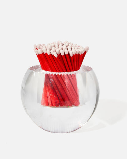 Round Match Striker - Candy Cane Matches