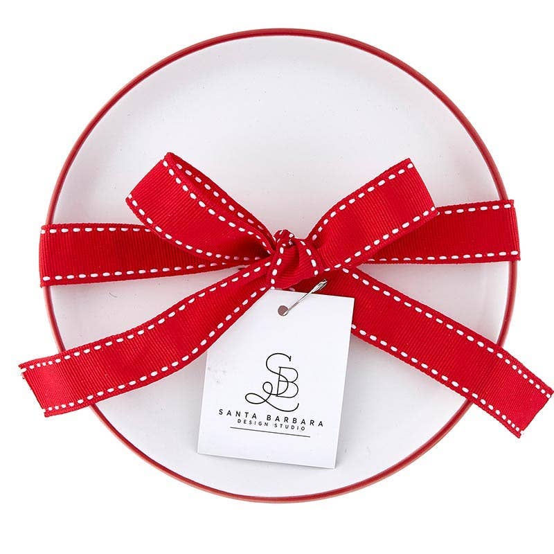 Angle - Face to Face Holiday Appetizer Plates - Set of 4