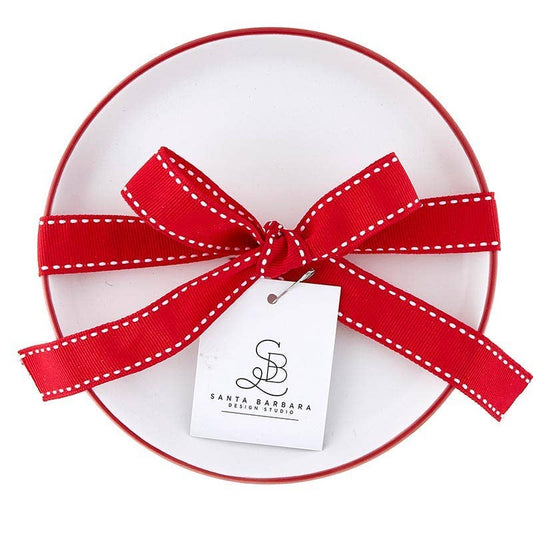 Angle - Face to Face Holiday Appetizer Plates - Set of 4