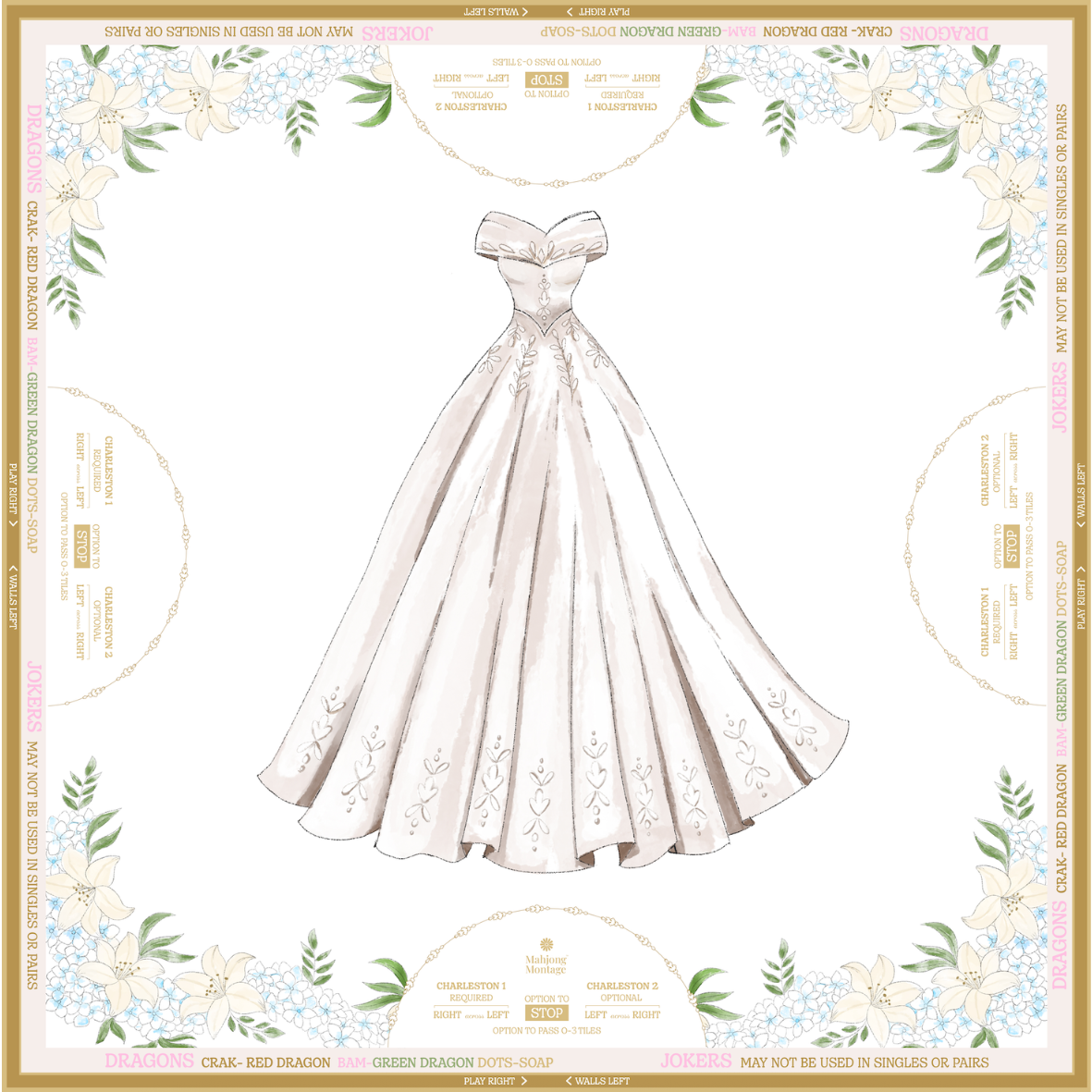 Ever After - Mahjong Mat - Pre order for October